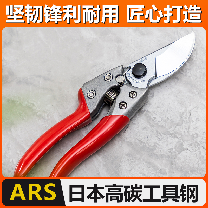 爱丽斯修枝剪VS8XZ进口果树省力园艺剪枝剪刀剪花枝剪刀园林剪刀