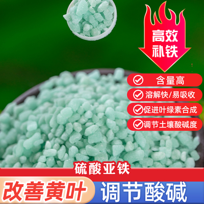硫酸亚铁伴侣柠檬酸肥料柠檬酸花卉专用酸性植物通用型土壤调酸剂