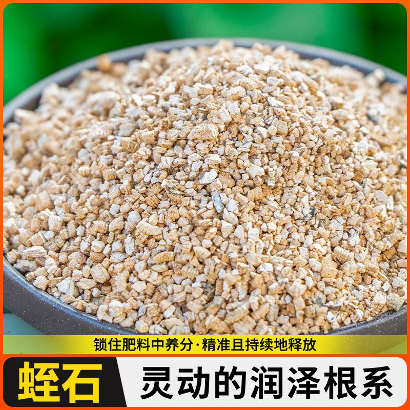 蛭石珍珠岩多肉大颗粒营养土养花用扦插乌龟孵化至石颗粒板结育苗