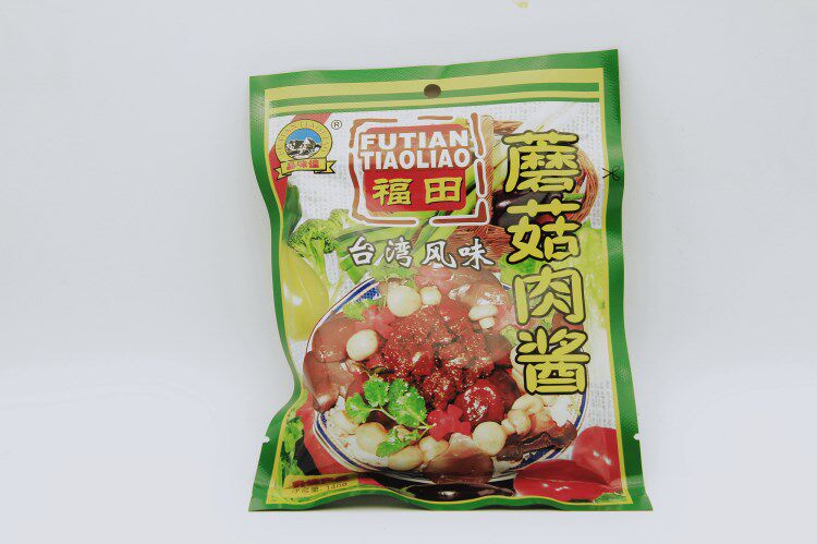 福田蘑菇肉酱140g/袋东北大酱蘑菇酱蘸菜酱拌面酱熟酱满10袋包邮