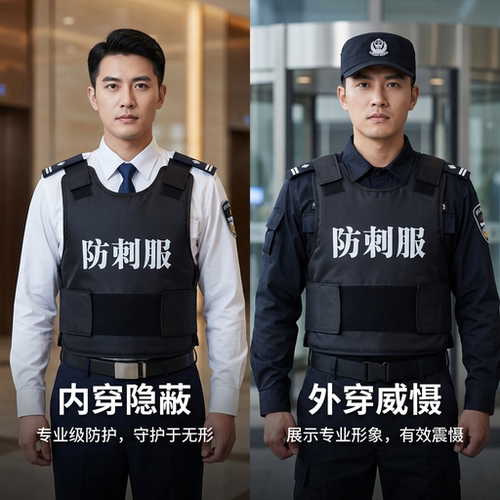 防刺背心安保器材八件套轻薄透气