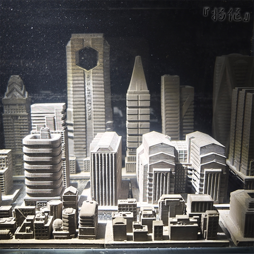 将作手造水泥建筑鱼缸水族布景