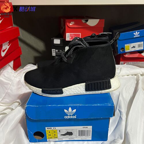 阿迪达斯系带休闲运动鞋