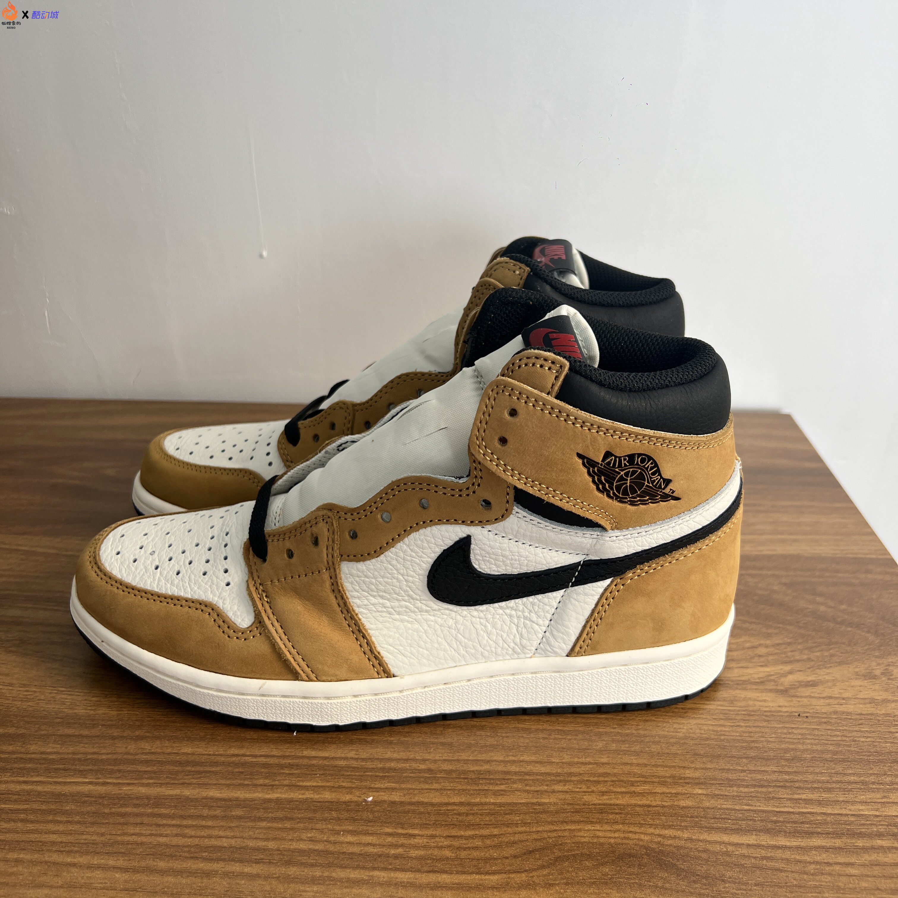 Air Jordan 1 OG aj1白黄新秀复古高帮篮球鞋555088-700