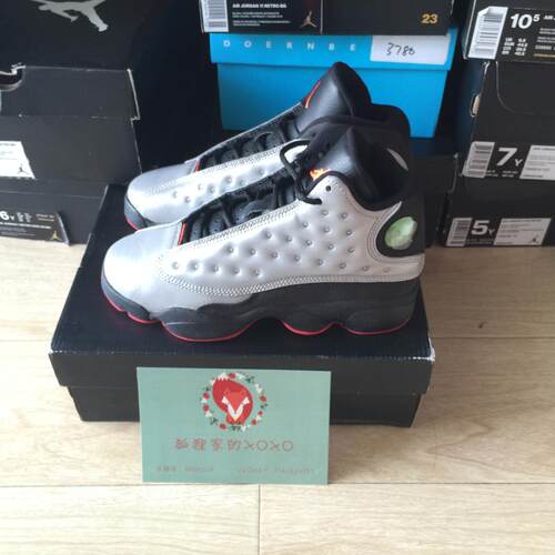 JORDAN133m反光熊猫篮球鞋