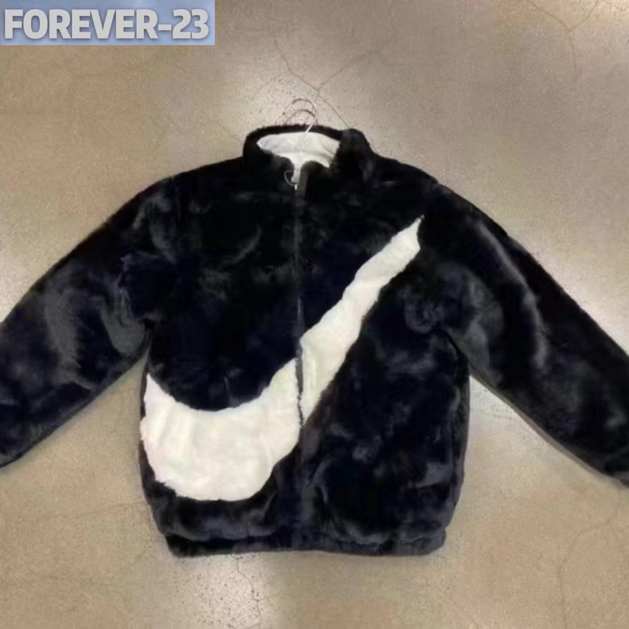 现货Nike/耐克秋冬休闲大童时尚潮流运动保暖加绒外套 DV6207-010