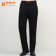 羽绒裤 寒布仕新品 高腰弹力冬季 中老年加厚直筒裤 1801 长裤 男士