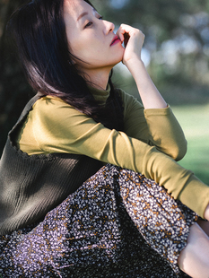 花卿 050 前世今生复古温婉文艺手钩边针织马甲 20QDM 不.退换6