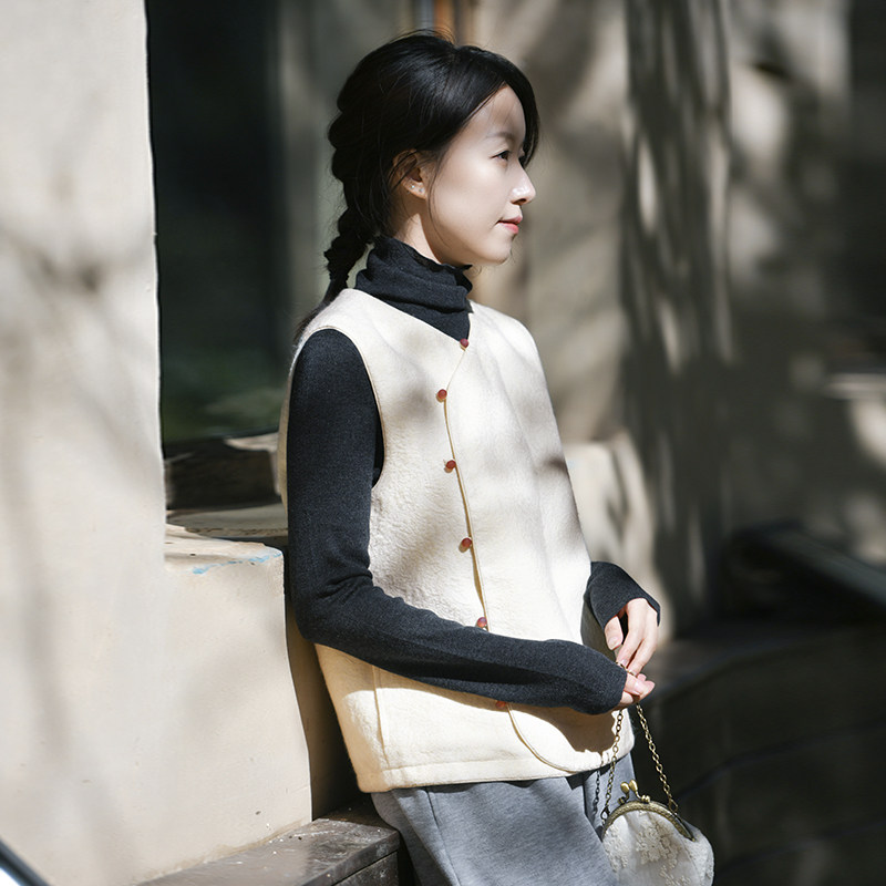 前世今生你的样子复古新中式马夹