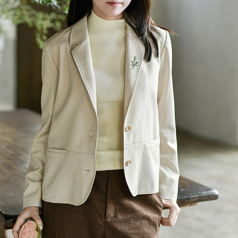 前世今生常规衣长西装领外套