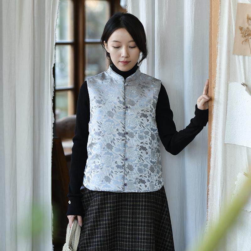 前世今生直门襟复古新中式马夹