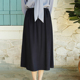春事晚 24CXC 085 前世今生复古温婉文艺松紧腰中长半身裙