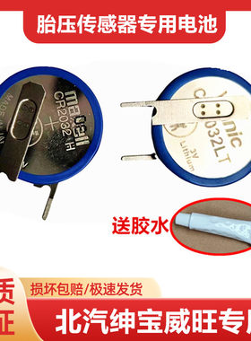 适用北汽绅宝X25X35X55X60胎压传感器电池智道U7智行智达胎压监测