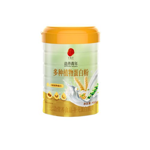 2桶TRT北京同仁堂造养青年多种植物蛋白粉450ｇ官方正品