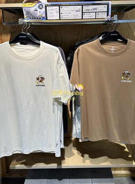 匡威Converse匡威 24年男女卡通印花运动短袖T恤10027948-A01-A02