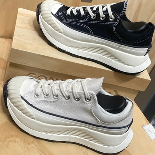 CONVERSE匡威1970S AT-CX黑白机能饼干厚底帆布鞋A06557C A06556C