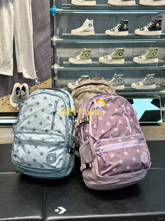 正品 五星印花多功能双肩背包书包10022408 A14 A15 converse匡威