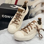 纯色镂空拼接帆布鞋 男女同款 A14790C Converse匡威休闲板鞋 正品