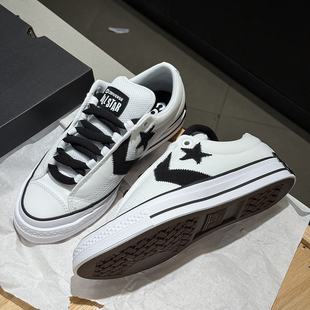 正品Converse匡威 PuffPlayer大Logo星箭低帮帆布鞋 A14721C