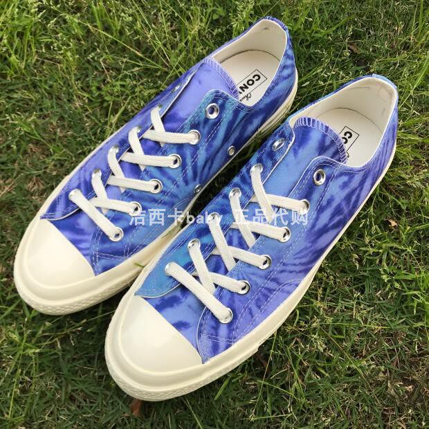 Converse正品匡威专柜印花帆布鞋