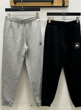 CONVERSE匡威秋冬男女经典大Logo运动裤加绒长裤10025420-A01-A03