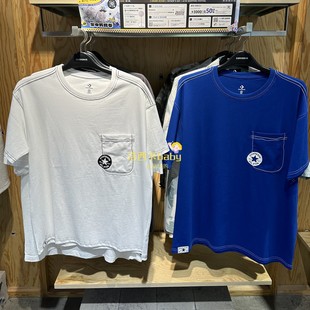 款 男女经典 圆标运动短袖 T恤10027256 A04 正品 A03 Converse匡威