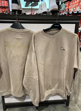 Converse匡威正品男女24款logo刺绣圆领套头卫衣10025538-A08