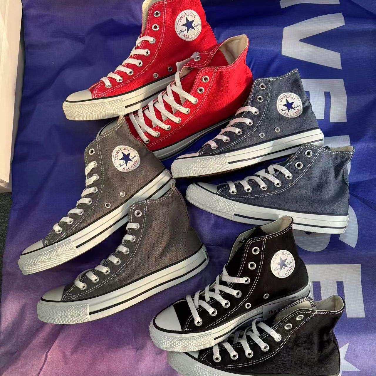 正品converse匡威 日版经典常青款高帮帆布鞋 M9622 M9621 1C988