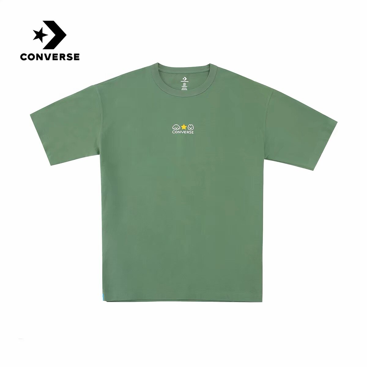 Converse匡威2026夏男女同款运动休闲宽松圆领短袖T恤 UCK176-E49