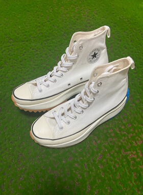 瑕疵发黄 匡威Converse JW Anderson联名高帮增高帆布鞋164665C