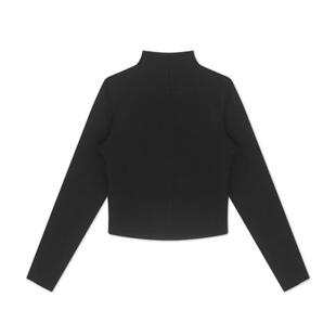 CONVERSE匡威 女款简约短款拉链半高领长袖卫衣10027392-A01-A02