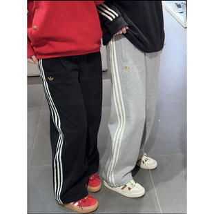 Adidas三叶草26年马年新年款男子运动长裤可束脚KT0652 KT0653
