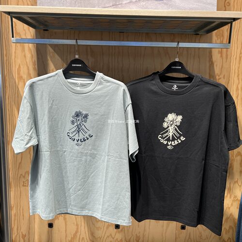 匡威短袖男款圆领T恤纯棉