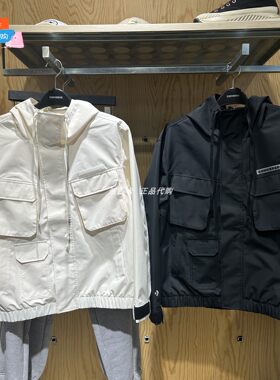 匡威男款多口袋夹克外套