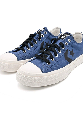 匡威Converse新款Star Player男女低帮星箭板鞋深蓝帆布鞋A13246C