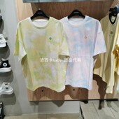 匡威 A01 女款 T恤10022750 A02 天蓝绿扎染宽松圆领短袖 酷动城正品