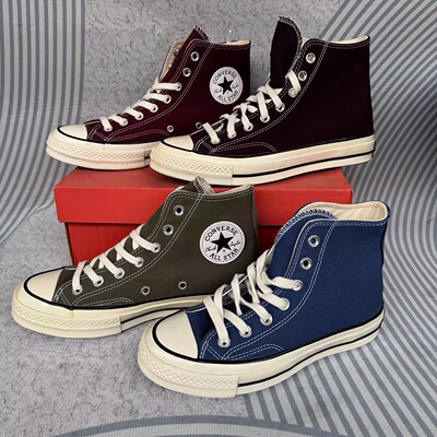 正品匡威特价1970s高帮帆布鞋162055C 162051C 169342C 162052C