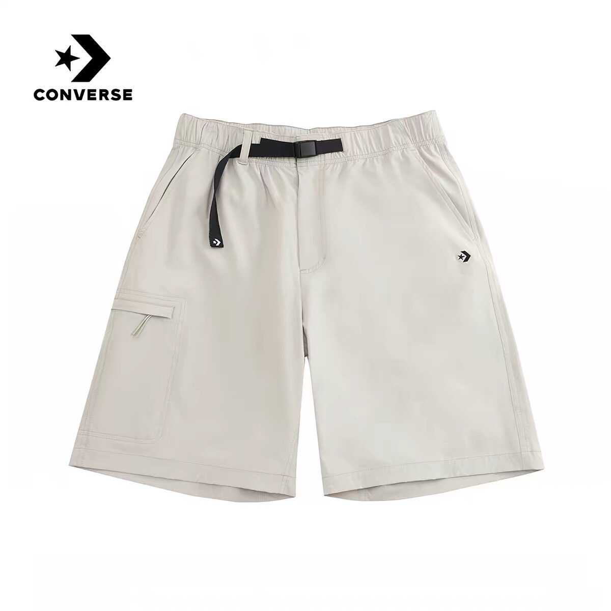 Converse匡威2026夏季男士梭织短裤宽松舒适休闲运动裤MCJ760-GJR
