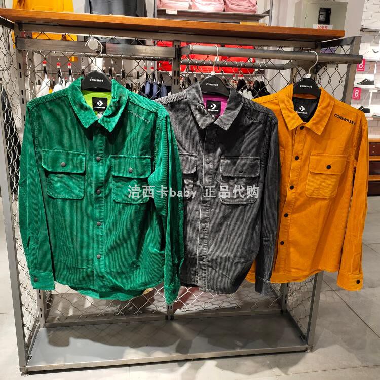 컨버스 남성 코듀로이 우븐 자켓 셔츠 자켓 10019954-A06-A11-A10