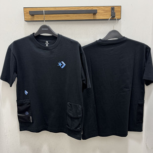 10027225 正品 宽松T恤男子 大口袋星箭印花短袖 A02 CONVERSE匡威