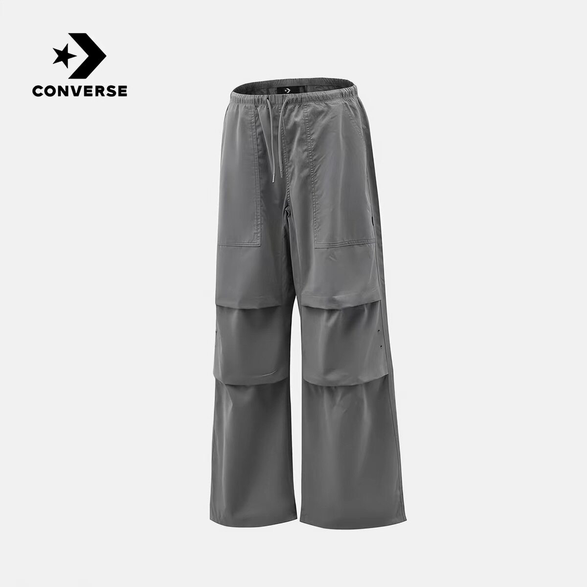 Converse匡威女款运动休闲长裤百搭潮流直筒裤工装裤WCJ686-G6M