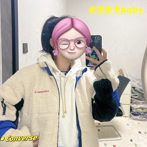 Converse男女同款拼接