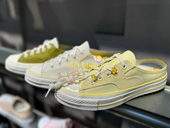 A10071C 1970S柠檬串珠帆布穆勒半拖鞋 A10077C Converse匡威 正品