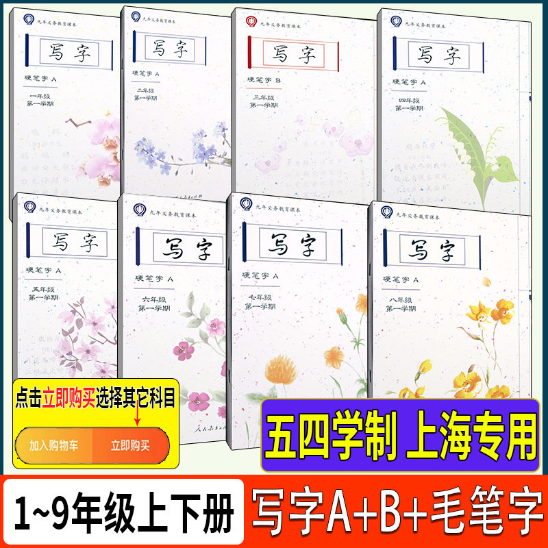 写字硬笔字A+B部分+毛笔字