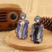 FooLii孚狸EVA金属徽章新世纪福音战士绫波丽战斗服pin动漫胸针