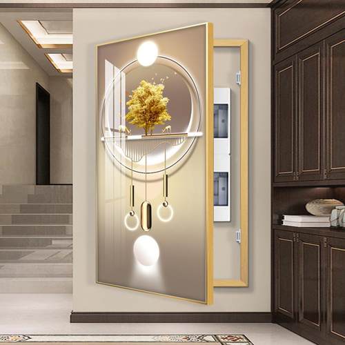 免打孔总开关配电箱电表箱装饰画