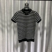 Mùa hè ngắn tay băng lụa áo len nam của cơ thể vòng cổ Hàn Quốc phiên bản của T-Shirt áo len mỏng đáy áo dòng kích thước lớn