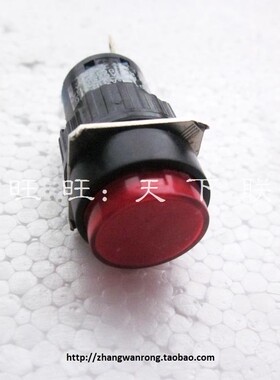 LA39E-11圆形16mm小型复位按钮开关LAZ16-11电源启动开关一开一闭