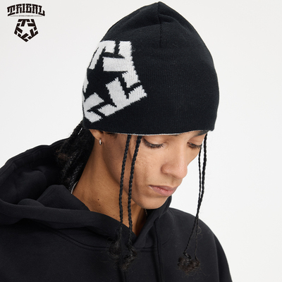 TRIBAL美式嘻哈街舞涂鸦针织帽
