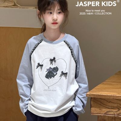 波拉bora韩国童装儿童长袖T恤